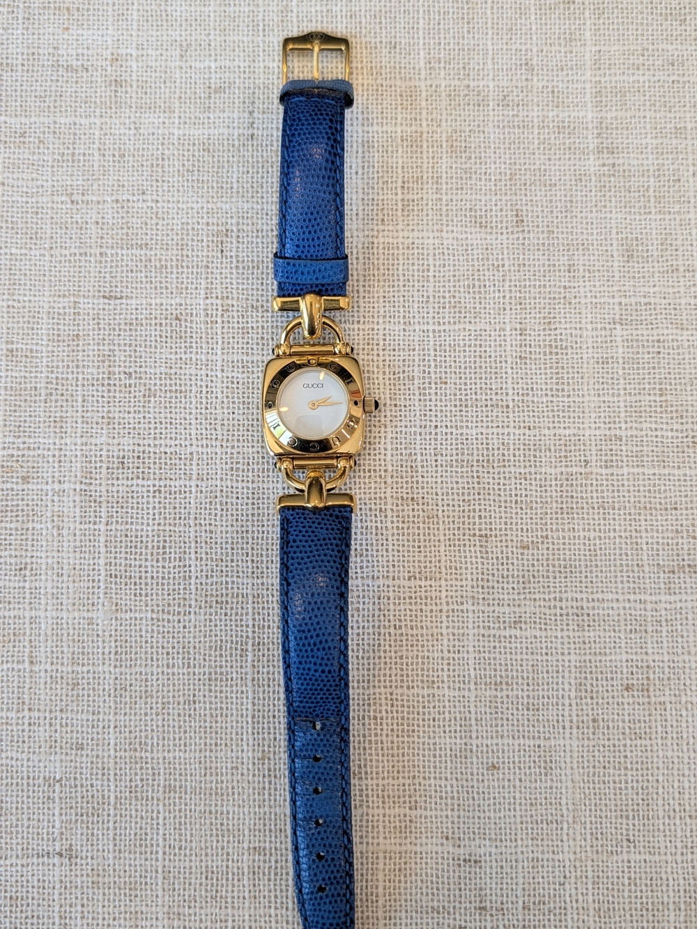 Gucci Vintage Blue Watch 1990s